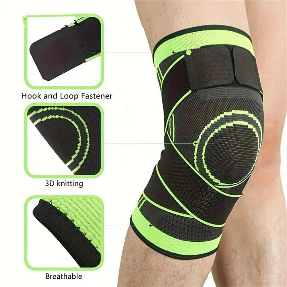 Pressurized Elastic Knee Support Gear