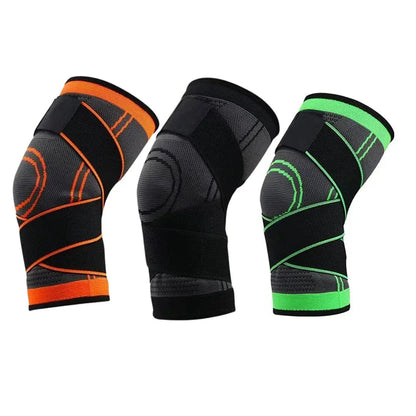 Pressurized Elastic Knee Support Gear