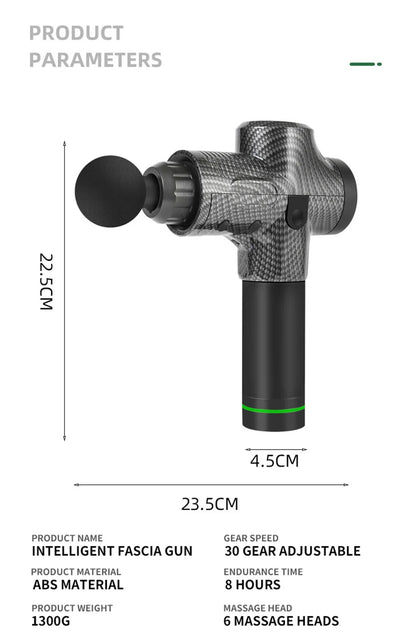 12V Muscle Tissue Massage Gun Set