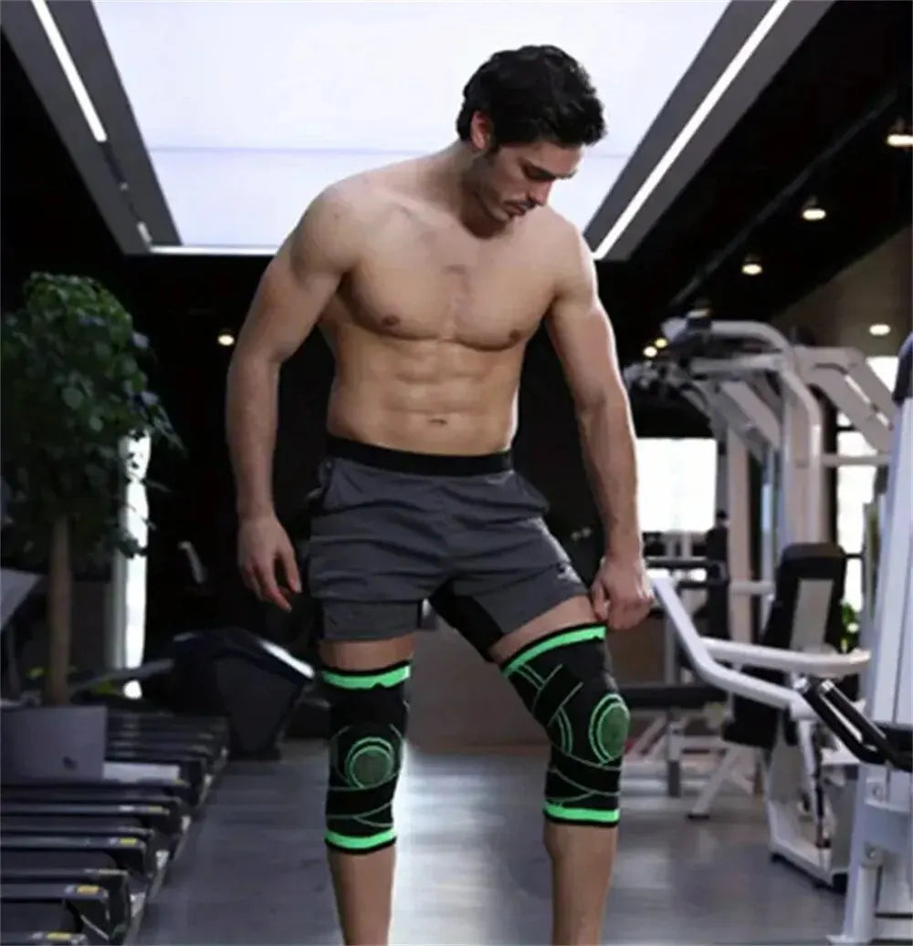 Pressurized Elastic Knee Support Gear